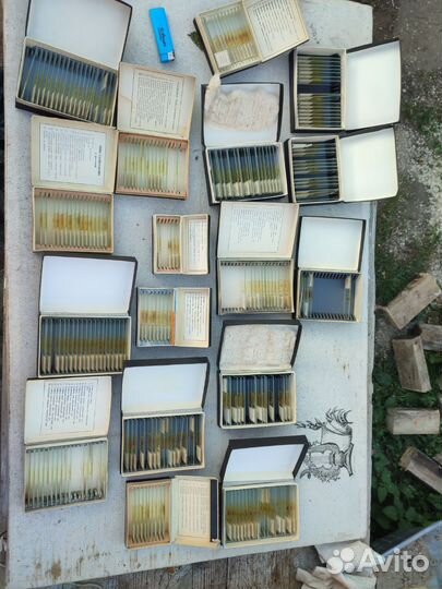 Стекла для микроскопа СССР