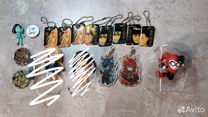 Брелоки, фигурки