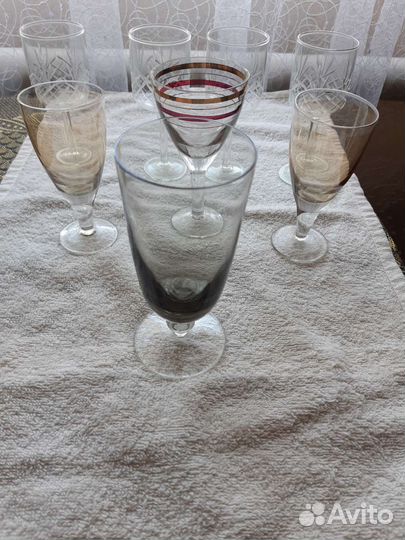Фужеры рюмки бокалы СССР