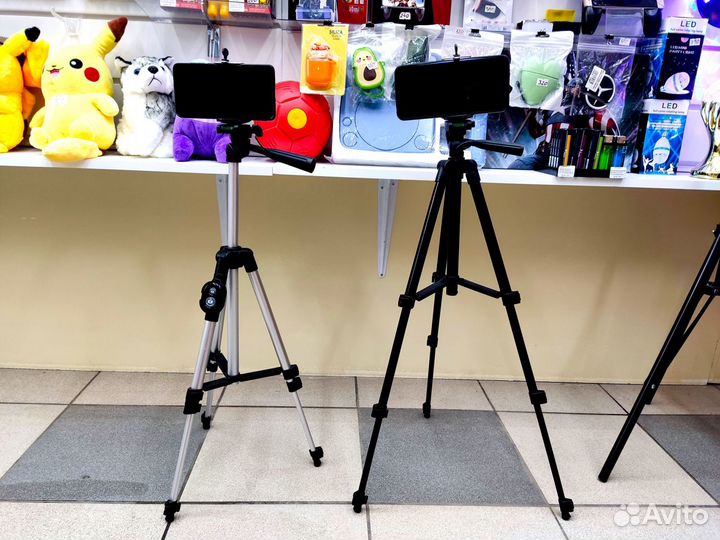 Штатив для смартфона с креплением