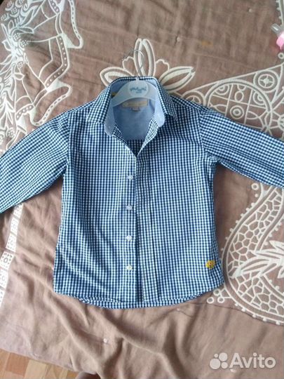 Рубашка для мальчика 98 104