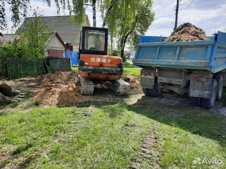 Услуги мини экскаватора