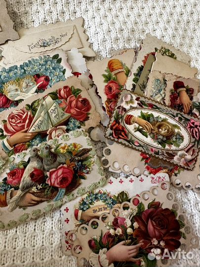 5 антикварных открыток