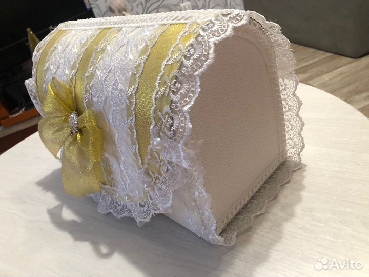 Свадебный сундук для денег