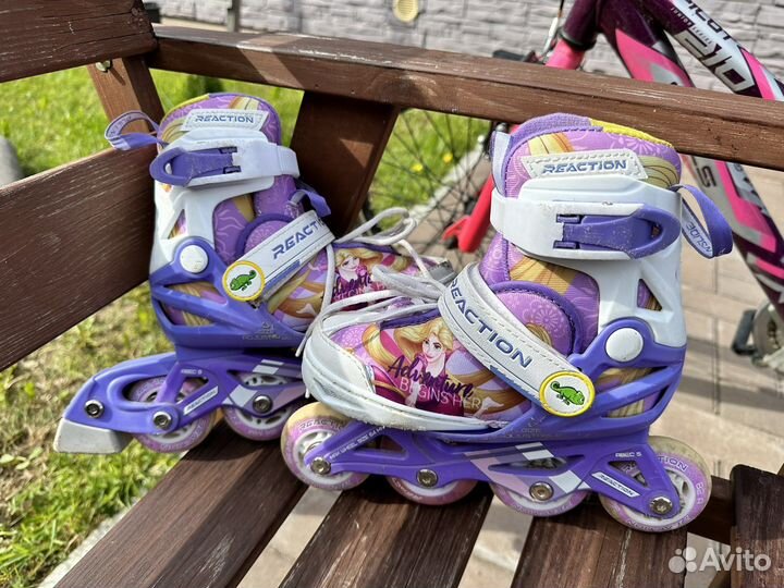 Детские ролики и защита