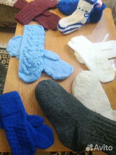 Платок шаль,вязанные изделия