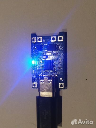 Модуль заряда литиевого аккамулятора Type-C