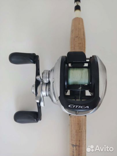 Спиннинг и катушка shimano