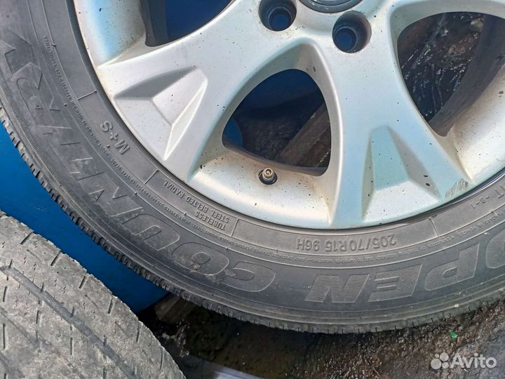 Литые диски r15 бу 5*100