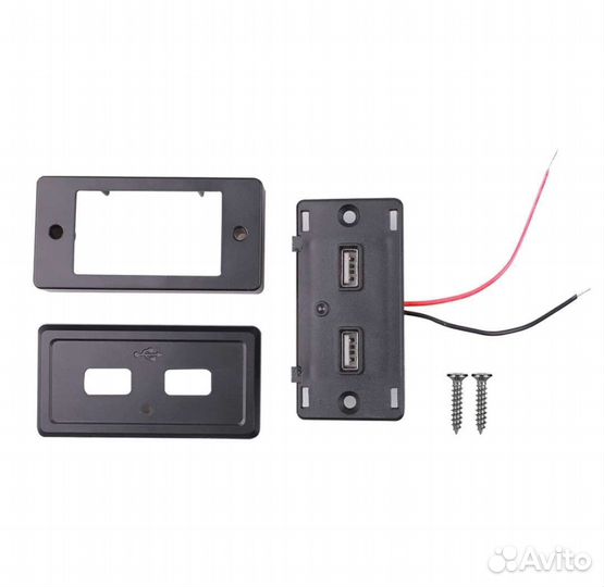 USB-розетка зарядное устройство 2 порта, в автодом