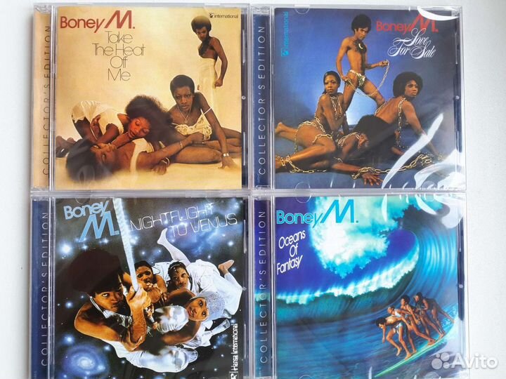 CD диски Abba, Boney M, Arabesque, Chilly