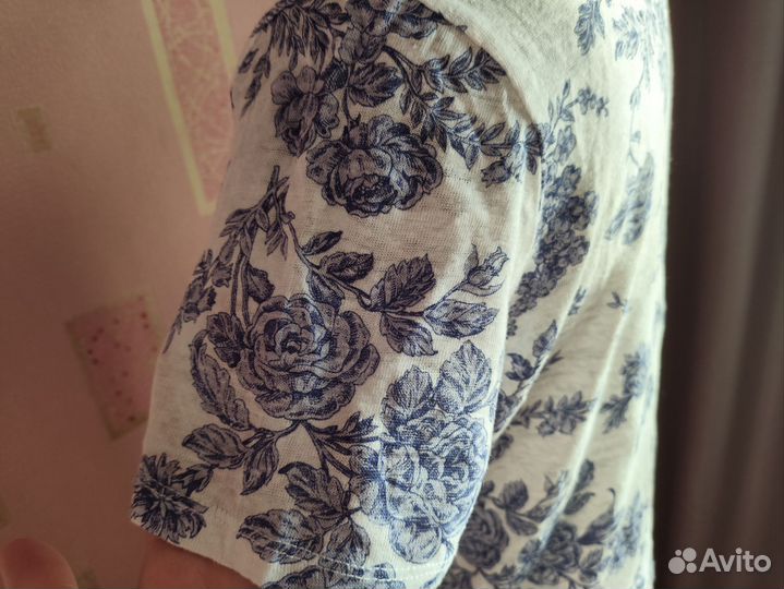 Футболка Cynthia Rowley лён L размер