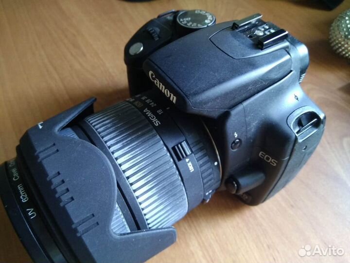 Фотоаппарат Canon 350D + Sigma 18-125 мм