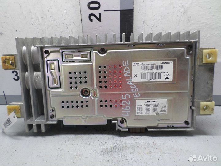 Усилитель звука Cadillac Escalade GMT9 15864110