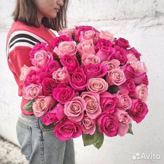 Розы Цветы от склада Доставка Пермь в течении часа