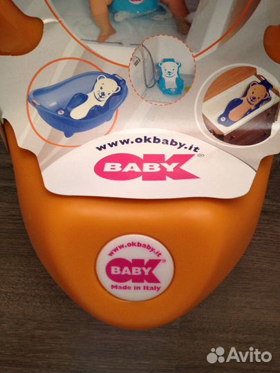 Сиденье для купания горка OK baby Buddy 20