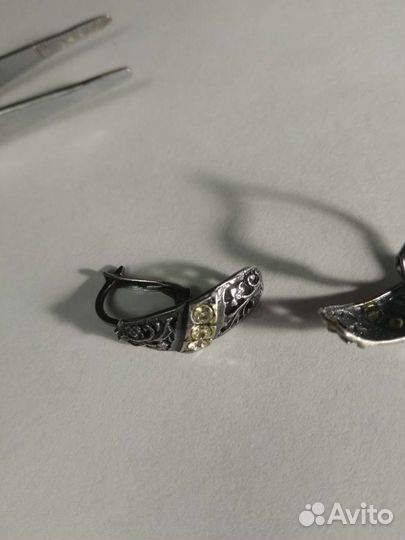 Серьги 925 проба