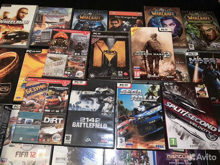 Игры для PC русские лицензии DVD-BOX