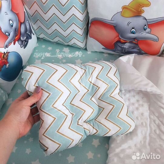 Бортики в кроватку