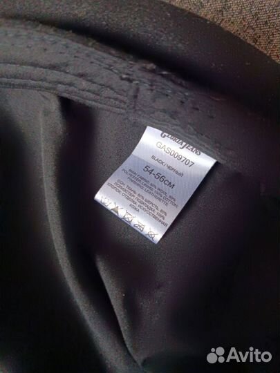 Кепи женская черная, кожаный козырек