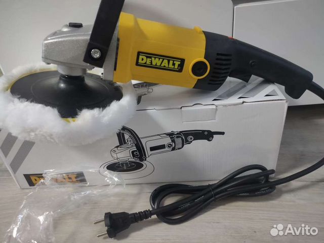 Полировальная машинка dewalt