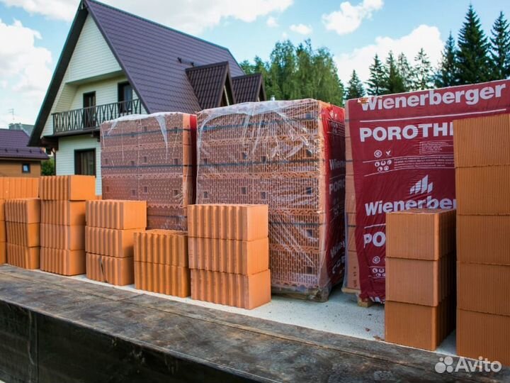 Теплая керамика Керамические блоки Porotherm 25 М