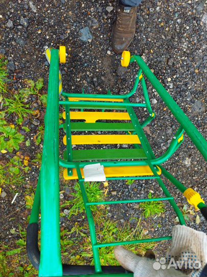 Детские санки с колесами