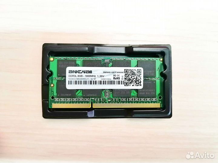 Для ноутбука DDR3L 8GB 1600 Новая ddr3 8gb