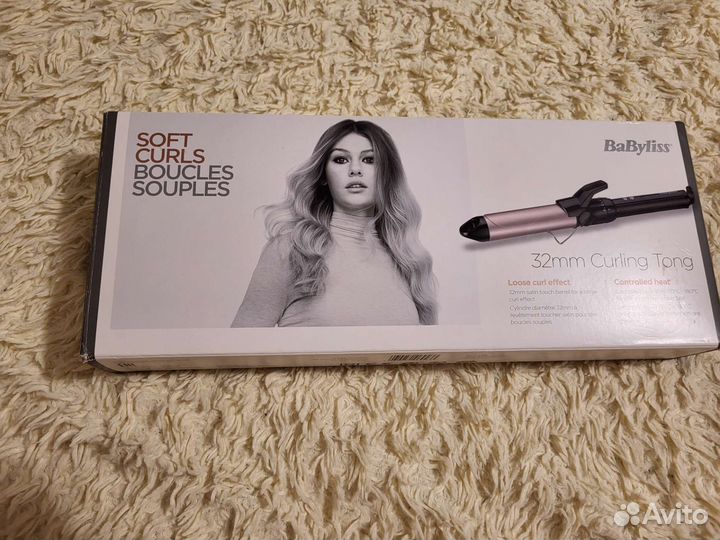Плойка babyliss 32 мм c322e