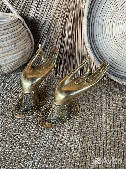 Дверная ручка из бронзы. Ручная работа о. Бали