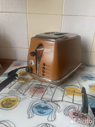 Тостер De'Longhi ctov 2103. GR Icona Vintage