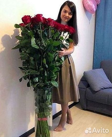 Высокие розы Гигантские розы Доставка цветов
