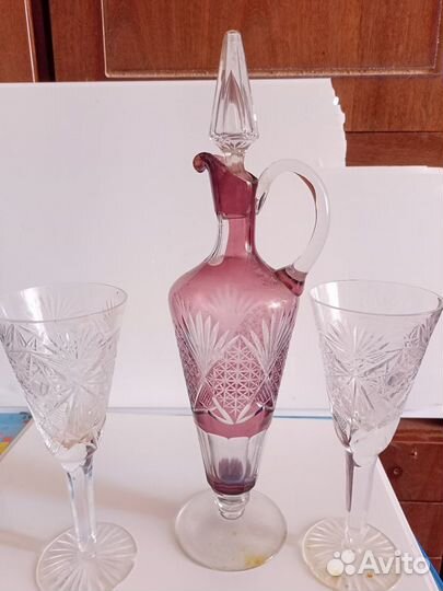 Графин хрустальный СССР