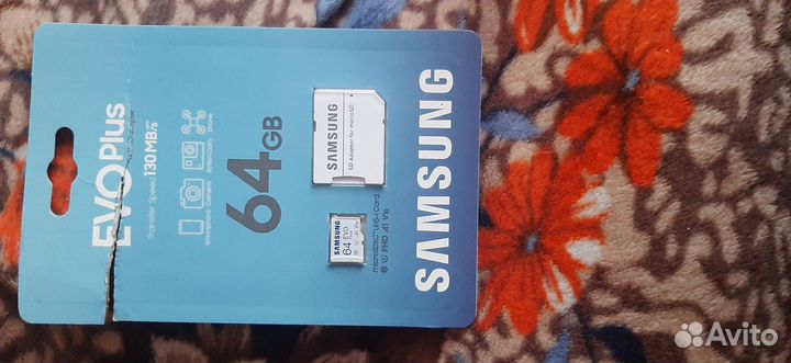 Карта памяти samsung 64GB
