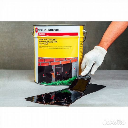 Мастика битумная технониколь AquaMast для фундамен