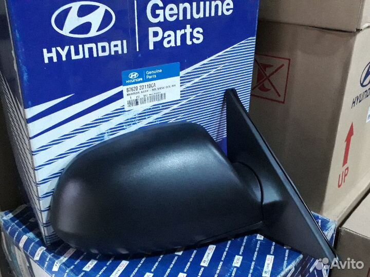 Зеркало правое hyundai elantra XD 03