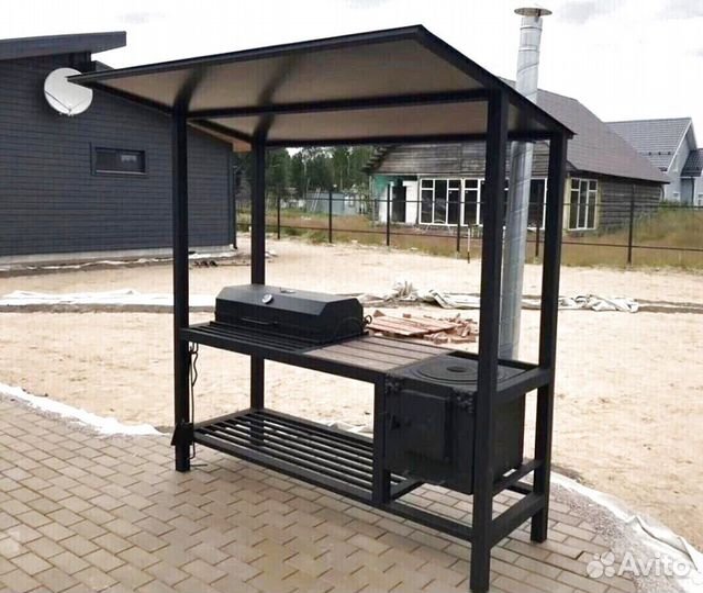 Мангал лофт