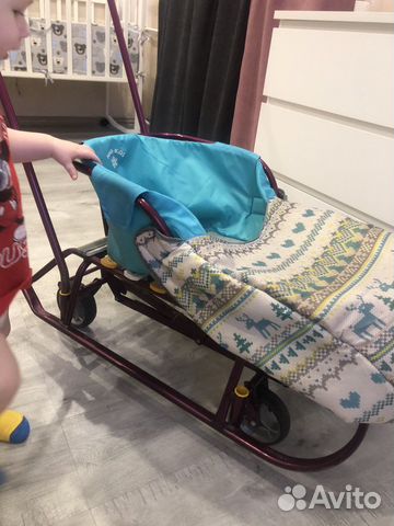 Коляска санки