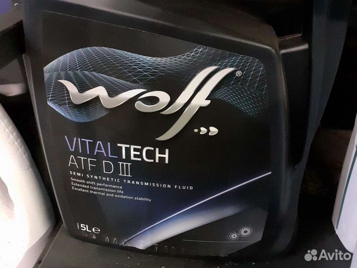 Масло трансмиссионное Wolf Dexron3