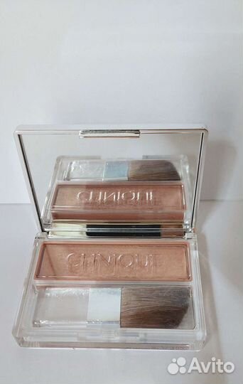 Clinique румяна blush powder, оригинал, тон 101