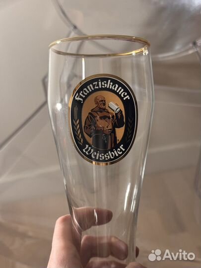 Бокал пивной franziskaner новый
