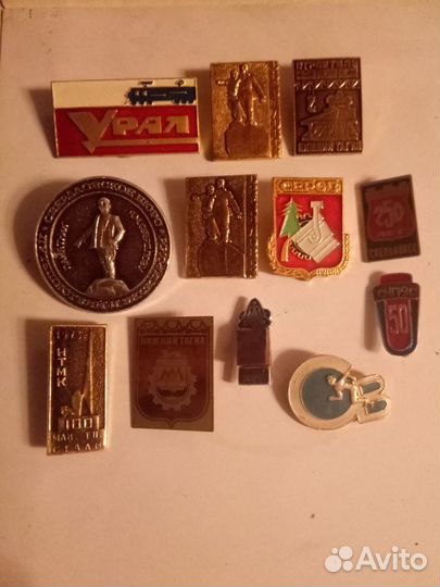 Значки города СССР