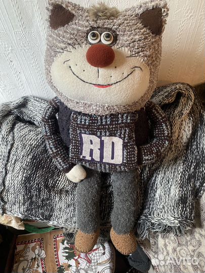 Интерьерная игрушка вязаная