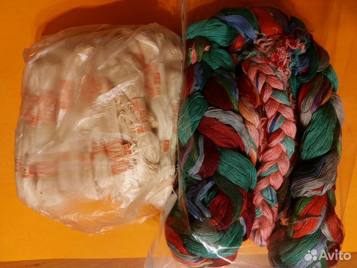 Все для вышивания остатки, наборы, пяльцы