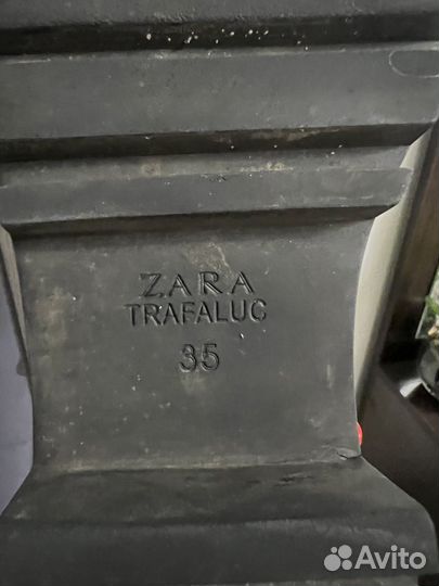 Сапоги чулки Zara 35 размер