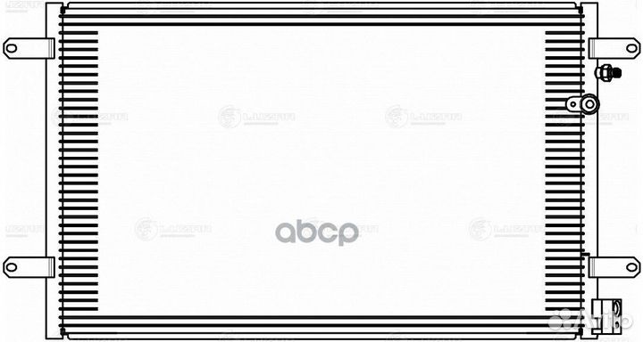 Радиатор кондиц. для а/м Audi A6 (C6) (04) M/A