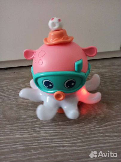 Игрушка музыкальная осьминог