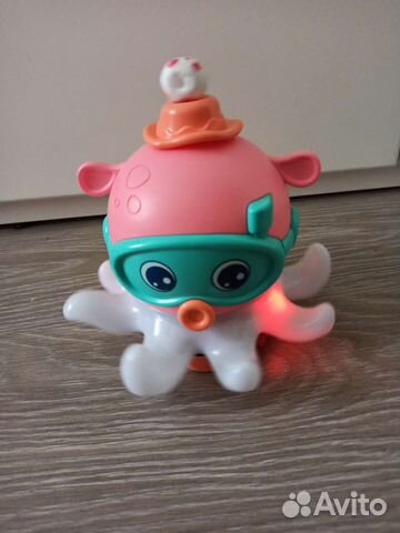 Игрушка музыкальная осьминог