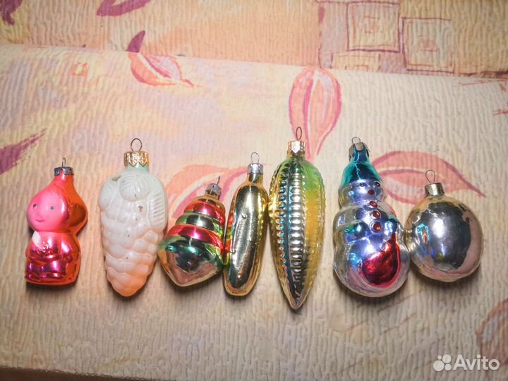 Елочные игрушки СССР