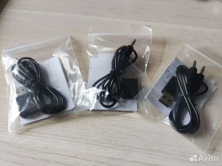 Стерео адаптер AUX Bluetooth 5.0 новые